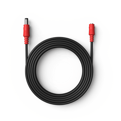 Power Extension Cable Black